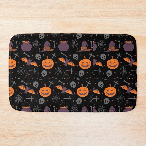 Item preview, halloween patterns scary face Motivation Scriptures designed and sold by DesignisMine.