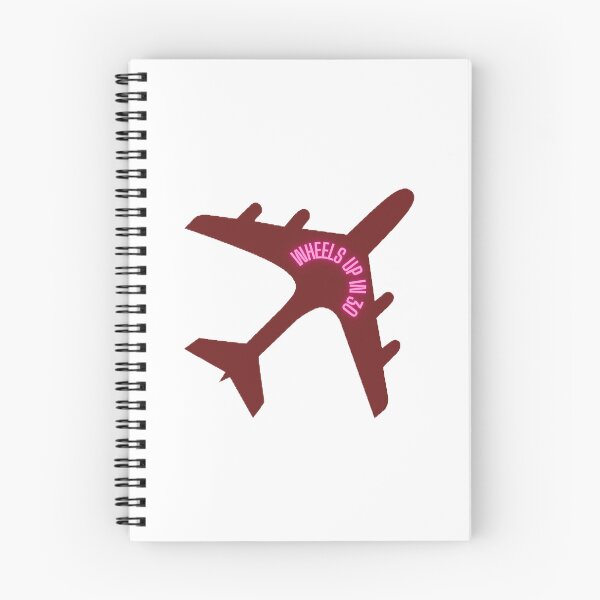 Item preview, Wheels up in 30 airplane design designed and sold by LucidndSolo.
