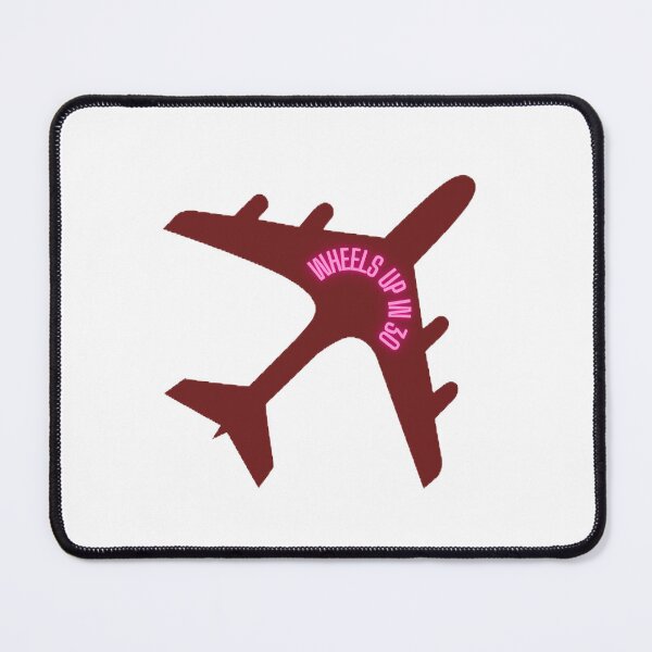 Item preview, Wheels up in 30 airplane design designed and sold by LucidndSolo.