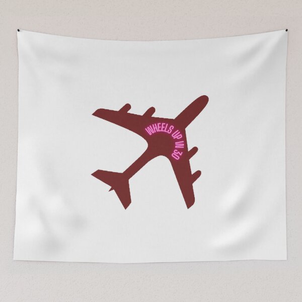 Item preview, Wheels up in 30 airplane design designed and sold by LucidndSolo.
