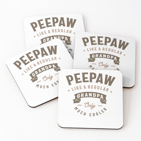 Item preview, Peepaw Like a Regular Grandpa Only Much Cooler designed and sold by cidolopez.