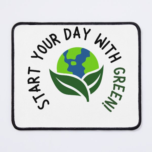 Item preview, Start Your Day With Green! designed and sold by CakmakShop.