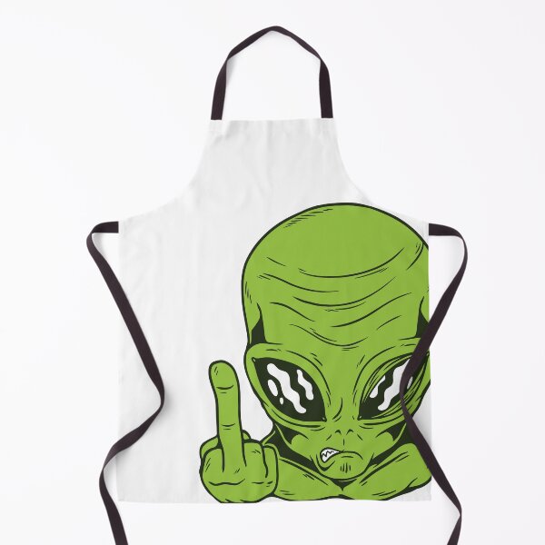 Item preview, Alien Flipping Off designed and sold by bennetthuskers.