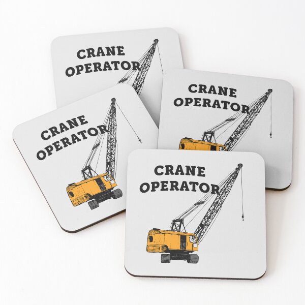 Item preview, Crane Operator Crawler Crane (Front/Back-LG-1A) designed and sold by OESwag.