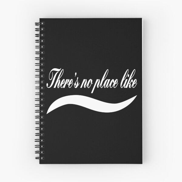 Item preview, There's no place like home - White Text Computer Geek Design designed and sold by geeksta.