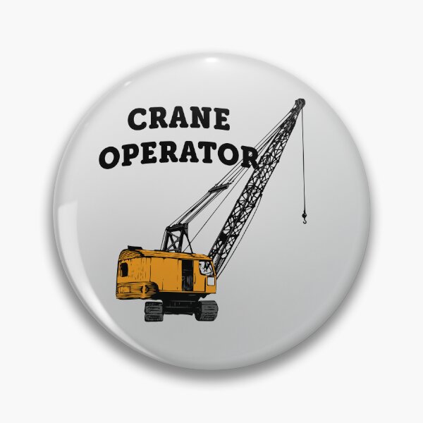 Item preview, Crane Operator Crawler Crane (Front/Back-LG-1A) designed and sold by OESwag.