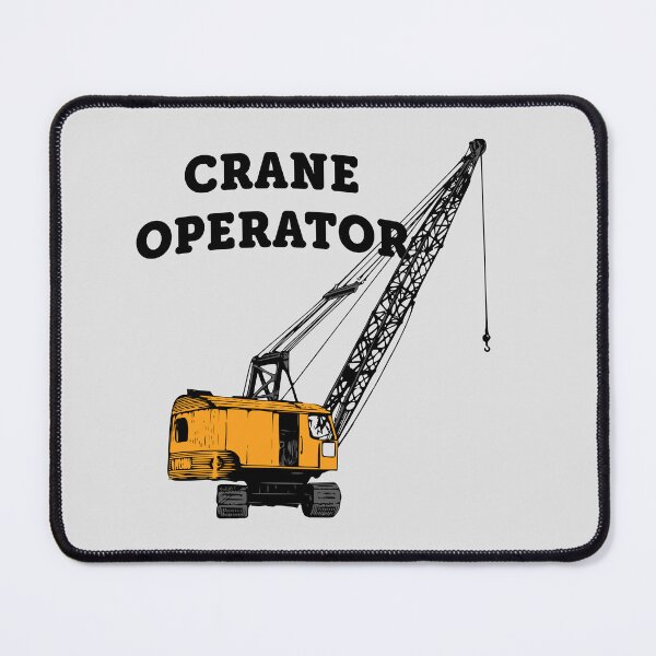Item preview, Crane Operator Crawler Crane (Front/Back-LG-1A) designed and sold by OESwag.