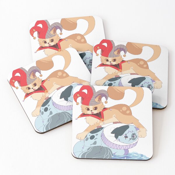 Item preview, CLOWN CATS!!!! designed and sold by artianwen.