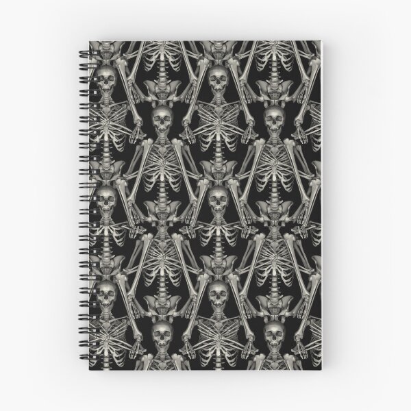 Item preview, skeleton halloween patterns scary face designed and sold by DesignisMine.
