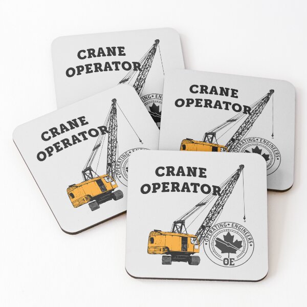 Item preview, Crane Operator Crawler Crane (Front/Back-LG-1B) designed and sold by OESwag.