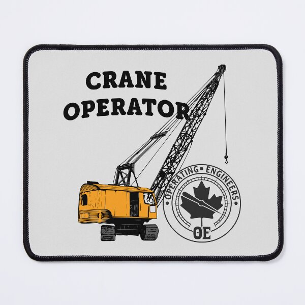 Item preview, Crane Operator Crawler Crane (Front/Back-LG-1B) designed and sold by OESwag.