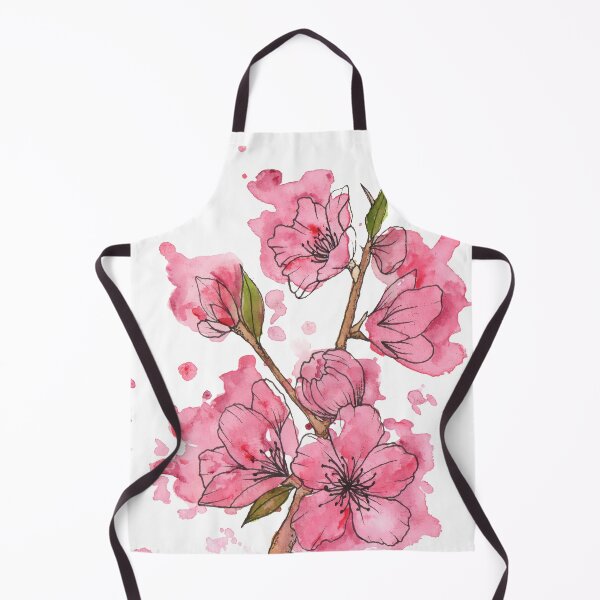 Item preview, Cherry Blossoms, Watercolor and Ink designed and sold by InBloomInk.
