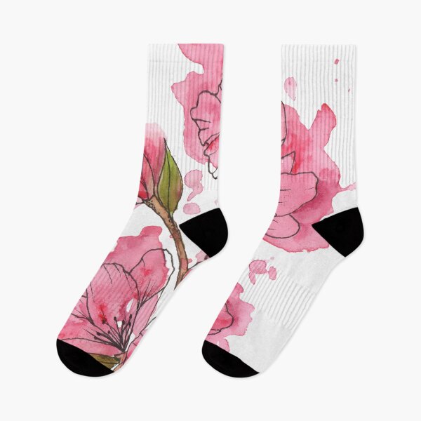 Item preview, Cherry Blossoms, Watercolor and Ink designed and sold by InBloomInk.