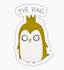 The Pinguin King Sticker
