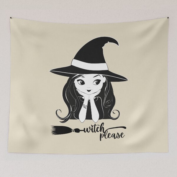 Item preview, Witch Please | Fun Retro Witchy  designed and sold by DevlynnDesigns.