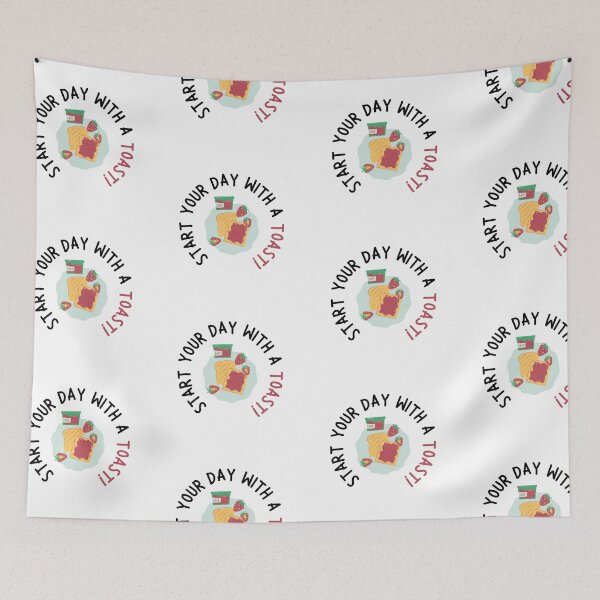 Item preview, Start Your Day With A Toast! designed and sold by CakmakShop.