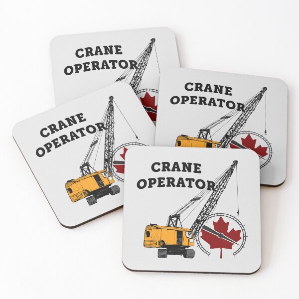 Item preview, Crane Operator Crawler Crane (Front/Back-LG-1C) designed and sold by OESwag.