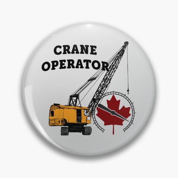 Item preview, Crane Operator Crawler Crane (Front/Back-LG-1C) designed and sold by OESwag.
