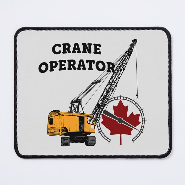 Item preview, Crane Operator Crawler Crane (Front/Back-LG-1C) designed and sold by OESwag.