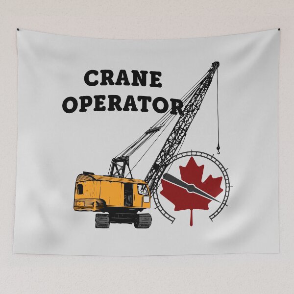 Item preview, Crane Operator Crawler Crane (Front/Back-LG-1C) designed and sold by OESwag.