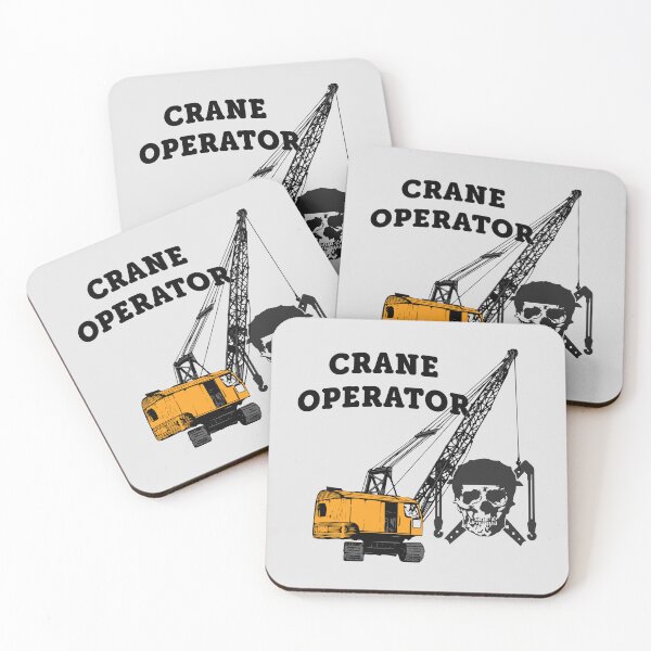 Item preview, Crane Operator Crawler Crane (Front/Back-LG-1D) designed and sold by OESwag.