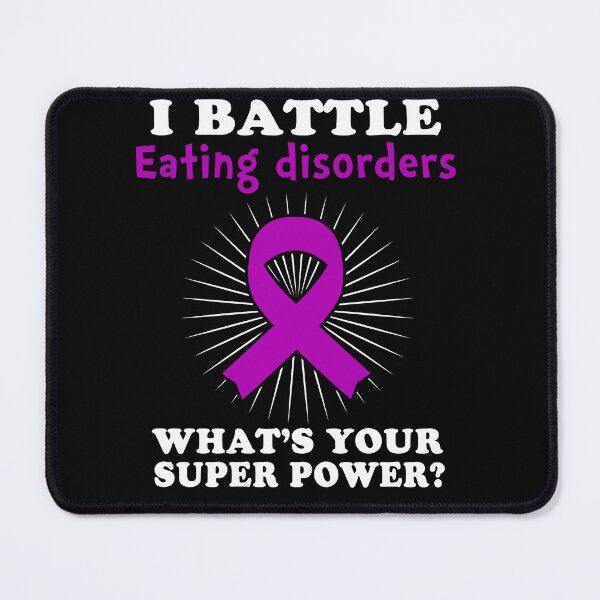 Item preview, I Battle Eating disorders Funny Eating disorders Warrior Gift designed and sold by rechardtee.