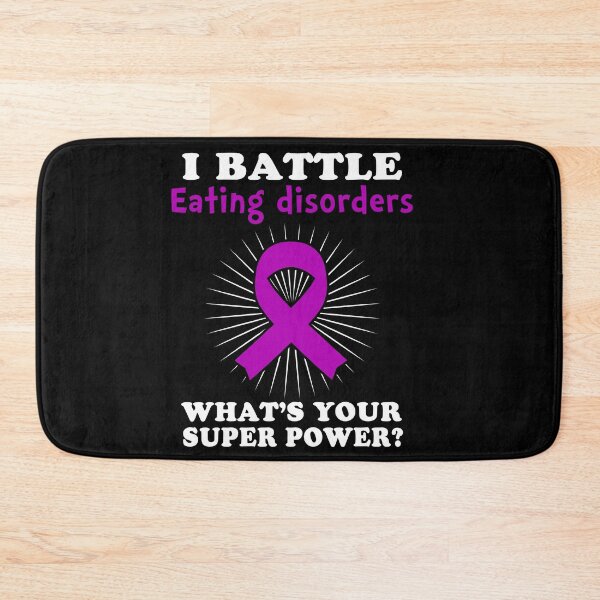 Item preview, I Battle Eating disorders Funny Eating disorders Warrior Gift designed and sold by rechardtee.