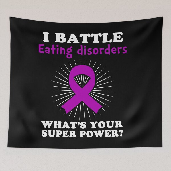 Item preview, I Battle Eating disorders Funny Eating disorders Warrior Gift designed and sold by rechardtee.
