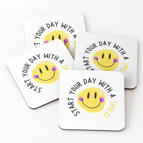Aperçu de l'œuvre Commence ta journée avec un sourire! créée et vendue par CakmakShop.