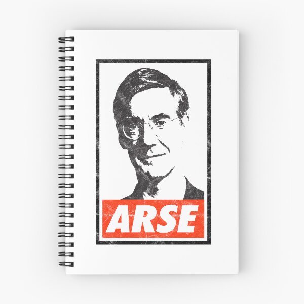 Item preview, Rees-Mogg Arse (White Worn Look) designed and sold by politicalamity.