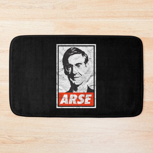 Item preview, Rees-Mogg Arse (Black Worn Look) designed and sold by politicalamity.