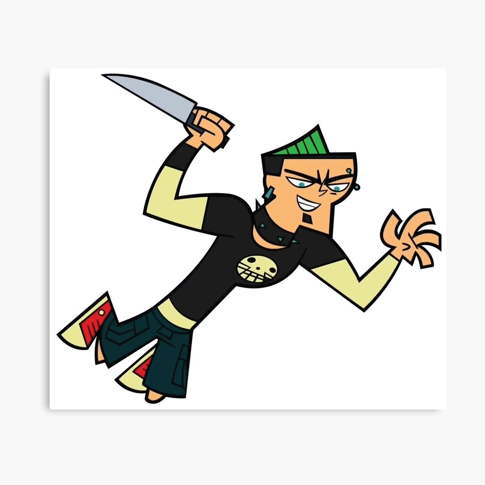 Duncan with a knife - Total Drama 