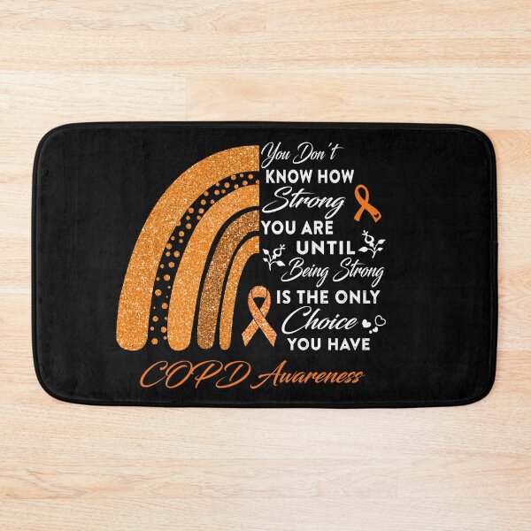 Item preview, You Don't Know How Strong You Are Rainbow COPD Awareness designed and sold by Gillosina.