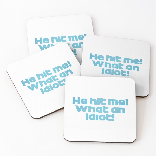 Item preview, ALO. He Hit Me! What an Idiot! - Best Team Radio Belgium GP 2022 designed and sold by FilipeFerreira.