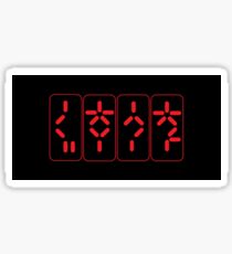 Predator Countdown Sticker