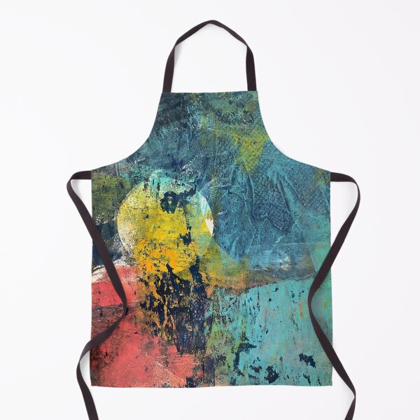 Item preview, Abstract Rising Moon Night Rainbow  designed and sold by ginaisarty.