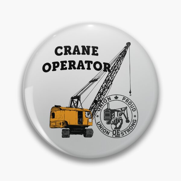 Item preview, Crane Operator Crawler Crane (Front/Back-LG-1E) designed and sold by OESwag.