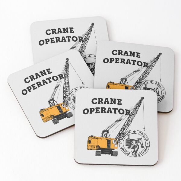 Item preview, Crane Operator Crawler Crane (Front/Back-LG-1E) designed and sold by OESwag.