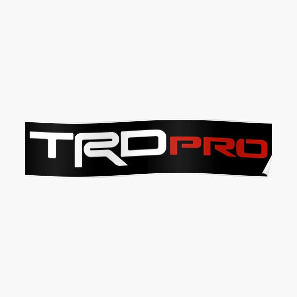TRD Pro Poster