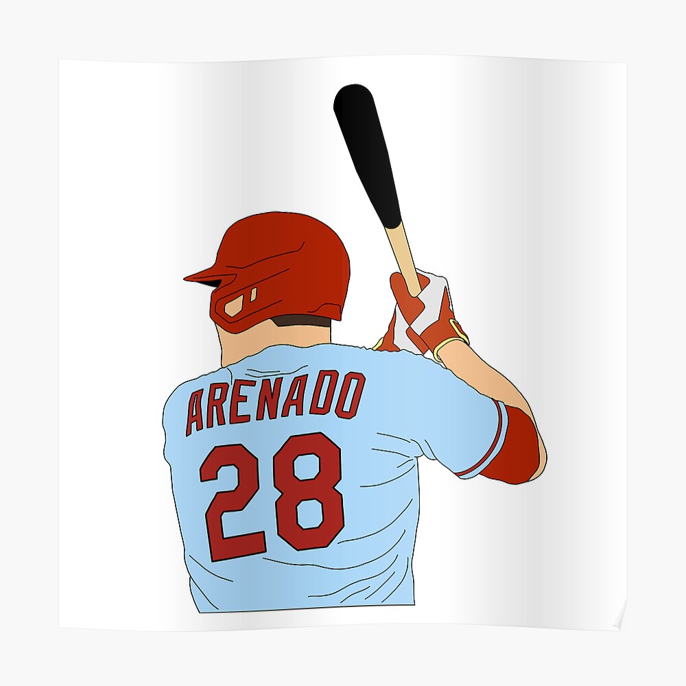 Nolan Arenado Poster St. Louis Cardinals Canvas Print 