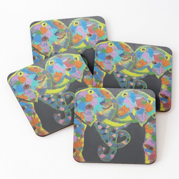 Item preview, Two Jumbos In Love designed and sold by RosinaZaidiArt.