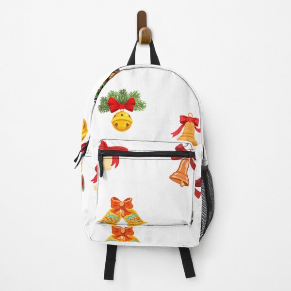 Item preview, Colorful Golden Christmas Bells and Red Ribbons designed and sold by silviaol.