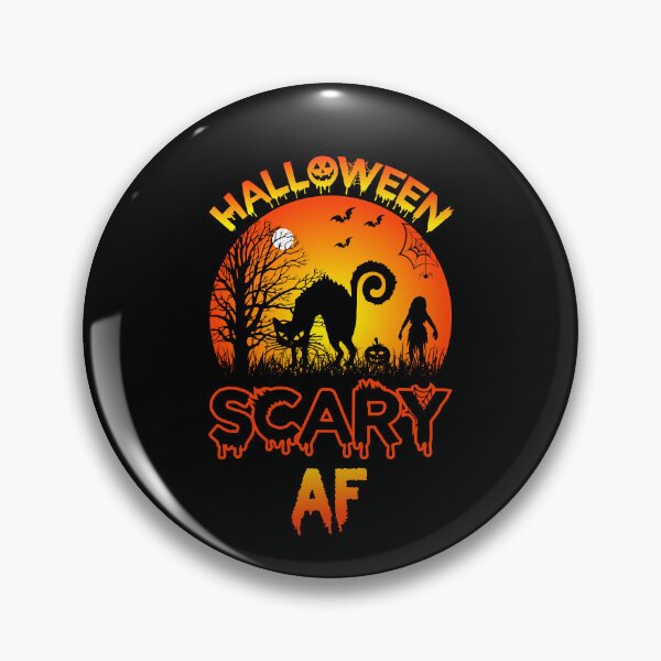 Item preview, Halloween Scary AF   designed and sold by GuwdTCo.