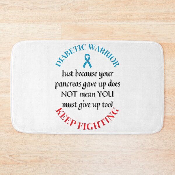 Item preview, Diabetic Warrior Keep Fighting Diabetes Type 1 Type 2 designed and sold by OutdoorsZee1.