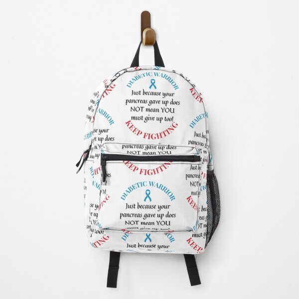 Item preview, Diabetic Warrior Keep Fighting Diabetes Type 1 Type 2 designed and sold by OutdoorsZee1.