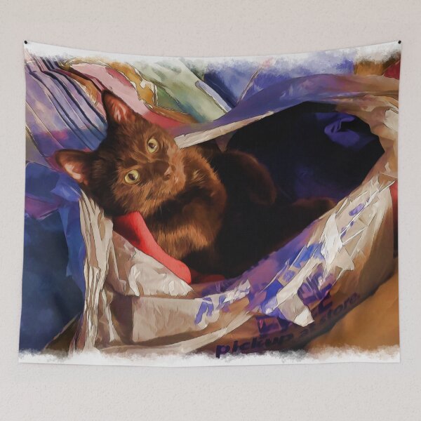 Item preview, Special Delivery - Cute Little Kitten designed and sold by NaturePrints.