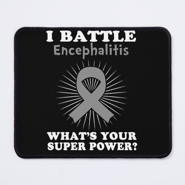 Item preview, I Battle Encephalitis Funny Encephalitis Warrior Gift designed and sold by rechardtee.
