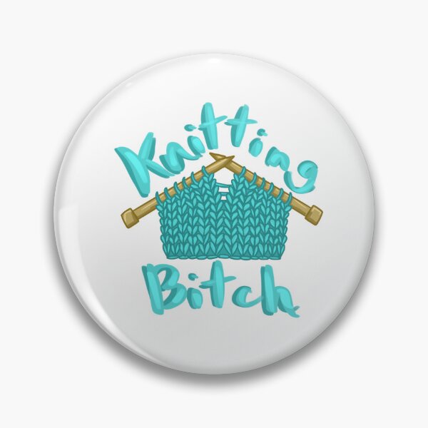 Item preview, Knitting Bitch designed and sold by Charlotte Lowe.