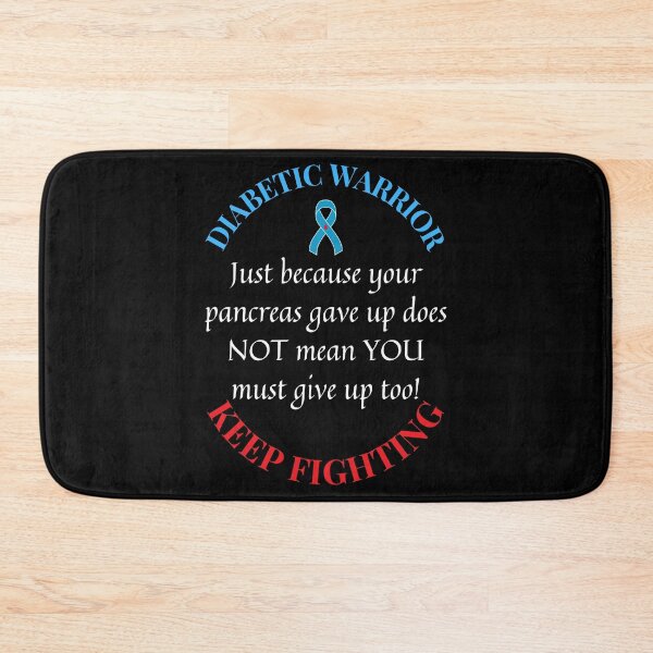 Item preview, Diabetic Warrior Keep Fighting Diabetes Type 1 Type 2 designed and sold by OutdoorsZee1.