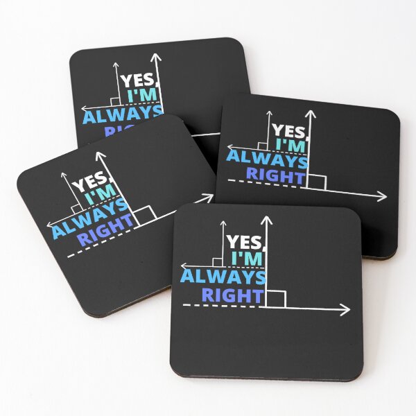 Item preview, Yes I'm always right designed and sold by BuraxisQuotes.